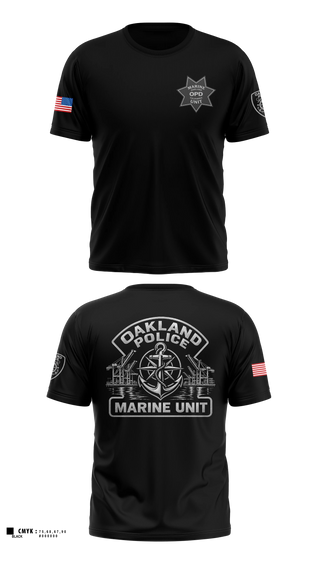 Old School Cotton Feel Shirt, Oakland Police Marine Unit, Police, Teamtime, Team time, sublimation, custom sports apparel, team uniforms, spirit wear, spiritwear, sports uniforms, custom shirts, team store, custom team store, fundraiser sports, apparel fundraiser