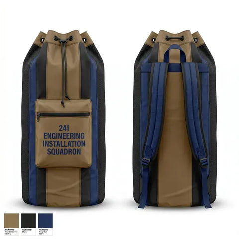 Gear Bag, 241 Engineering Installation Squadron, National Guard, Teamtime, Team time, sublimation, custom sports apparel, team uniforms, spirit wear, spiritwear, sports uniforms, custom shirts, team store, custom team store, fundraiser sports, apparel fundraiser