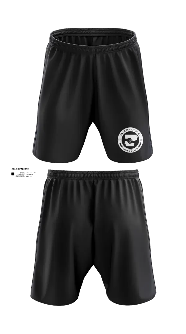 Athletic Shorts With Pockets, Arkansas School for the Deaf and Blind, , Teamtime, Team time, sublimation, custom sports apparel, team uniforms, spirit wear, spiritwear, sports uniforms, custom shirts, team store, custom team store, fundraiser sports, apparel fundraiser