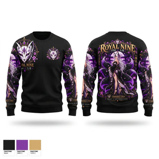 Crew Neck Sweatshirt, C.s.nine tails, E-Sports, Teamtime, Team time, sublimation, custom sports apparel, team uniforms, spirit wear, spiritwear, sports uniforms, custom shirts, team store, custom team store, fundraiser sports, apparel fundraiser
