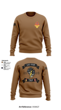 130th FAB Target Acquisition Platoon 22737787 Crew Neck Sweatshirt - 102