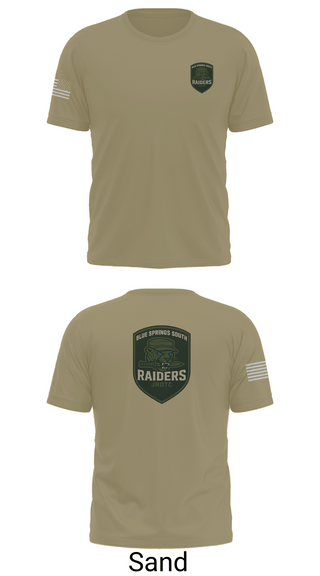 Old School Cotton Feel Shirt, BSS JROTC, , Teamtime, Team time, sublimation, custom sports apparel, team uniforms, spirit wear, spiritwear, sports uniforms, custom shirts, team store, custom team store, fundraiser sports, apparel fundraiser
