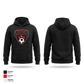 Hoodie, Lowell Red Arrows, Men's Soccer, Teamtime, Team time, sublimation, custom sports apparel, team uniforms, spirit wear, spiritwear, sports uniforms, custom shirts, team store, custom team store, fundraiser sports, apparel fundraiser