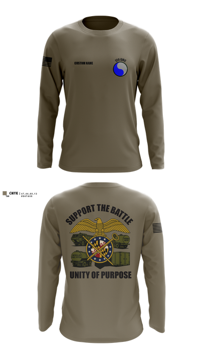 729 Quarter Master Unit 34151644 Long Sleeve Performance Shirt 10