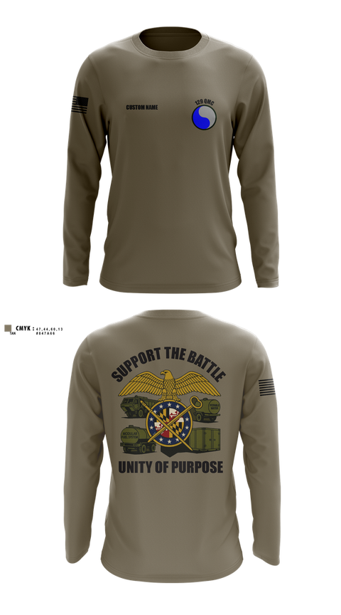 Long Sleeve Performance Shirt, 729 Quarter Master Unit, Army, Teamtime, Team time, sublimation, custom sports apparel, team uniforms, spirit wear, spiritwear, sports uniforms, custom shirts, team store, custom team store, fundraiser sports, apparel fundraiser