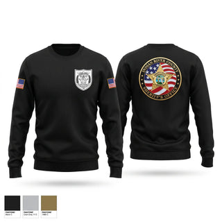 Crew Neck Sweatshirt, Indian River County Sheriff’s Office Corrections, Police, Teamtime, Team time, sublimation, custom sports apparel, team uniforms, spirit wear, spiritwear, sports uniforms, custom shirts, team store, custom team store, fundraiser sports, apparel fundraiser