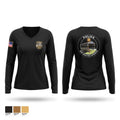 Red Boiling Springs Police Department Women's Long Sleeve V-neck Shirt - 1