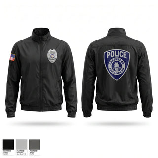 Windbreaker, GREENWOOD POLICE DEPARTMENT, Police, Teamtime, Team time, sublimation, custom sports apparel, team uniforms, spirit wear, spiritwear, sports uniforms, custom shirts, team store, custom team store, fundraiser sports, apparel fundraiser
