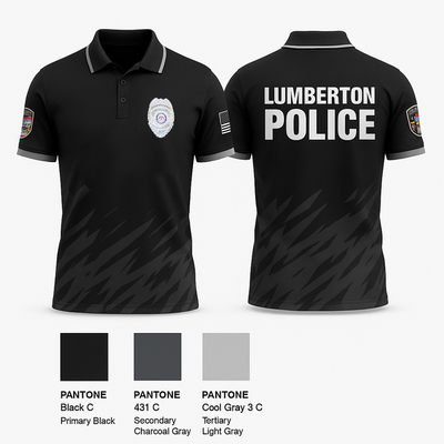 LUMBERTON POLICE 73149623 Short Sleeve Performance Polo - 101