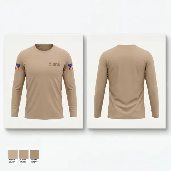 Long Sleeve Performance Shirt, blank, Army, Teamtime, Team time, sublimation, custom sports apparel, team uniforms, spirit wear, spiritwear, sports uniforms, custom shirts, team store, custom team store, fundraiser sports, apparel fundraiser