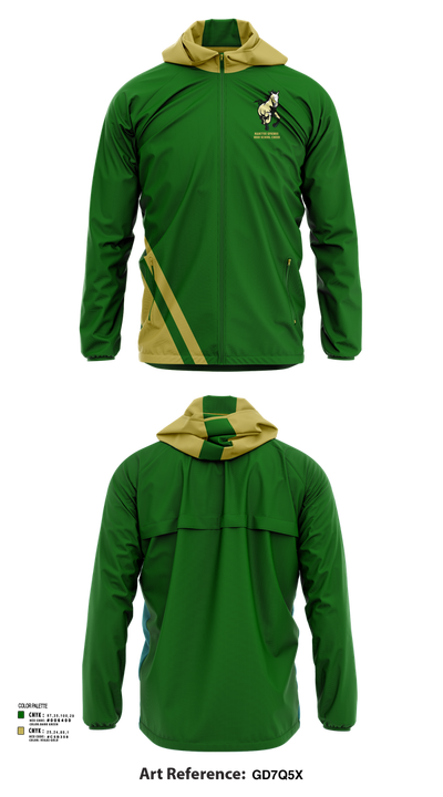 Manitou Springs High School Cheer 43487392 Windbreaker - 53