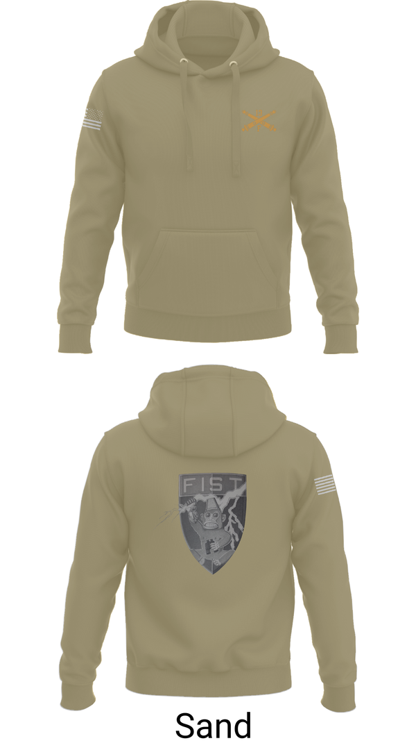 Hoodie, HHB 113th FA / FIST, , Teamtime, Team time, sublimation, custom sports apparel, team uniforms, spirit wear, spiritwear, sports uniforms, custom shirts, team store, custom team store, fundraiser sports, apparel fundraiser