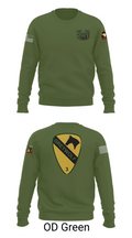 1st cav Div 3abct 85829502 Crew Neck Sweatshirt - 45