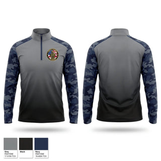 Quarter Zip Jacket, PM Air Warrior, , Teamtime, Team time, sublimation, custom sports apparel, team uniforms, spirit wear, spiritwear, sports uniforms, custom shirts, team store, custom team store, fundraiser sports, apparel fundraiser