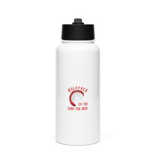 Lakewood fire department 6365083 Stainless Steel Water Bottle with a Straw Lid