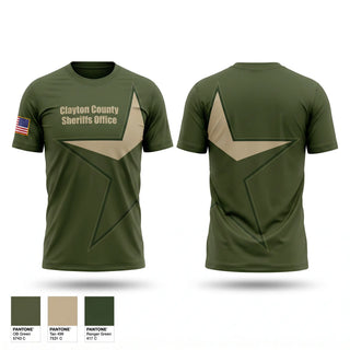 Short Sleeve Performance Shirt, Clayton County Sheriff’s Office, Police, Teamtime, Team time, sublimation, custom sports apparel, team uniforms, spirit wear, spiritwear, sports uniforms, custom shirts, team store, custom team store, fundraiser sports, apparel fundraiser