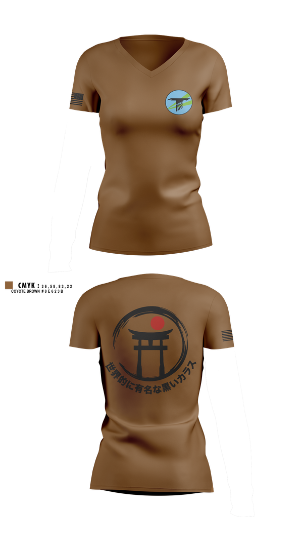 Womens Short Sleeve Vneck Shirt, World Famous Black Ravens, , Teamtime, Team time, sublimation, custom sports apparel, team uniforms, spirit wear, spiritwear, sports uniforms, custom shirts, team store, custom team store, fundraiser sports, apparel fundraiser