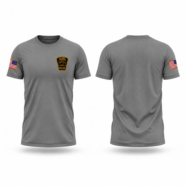 Kline Township Police Department Old School Cotton Feel Shirt - 1