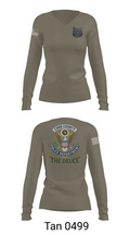 Precinct 2 Day Watch 55429228 Women's Long Sleeve V-neck Shirt - 11