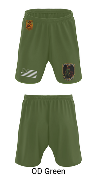 Athletic Shorts With Pockets, SCC 10th Field Hospital, , Teamtime, Team time, sublimation, custom sports apparel, team uniforms, spirit wear, spiritwear, sports uniforms, custom shirts, team store, custom team store, fundraiser sports, apparel fundraiser