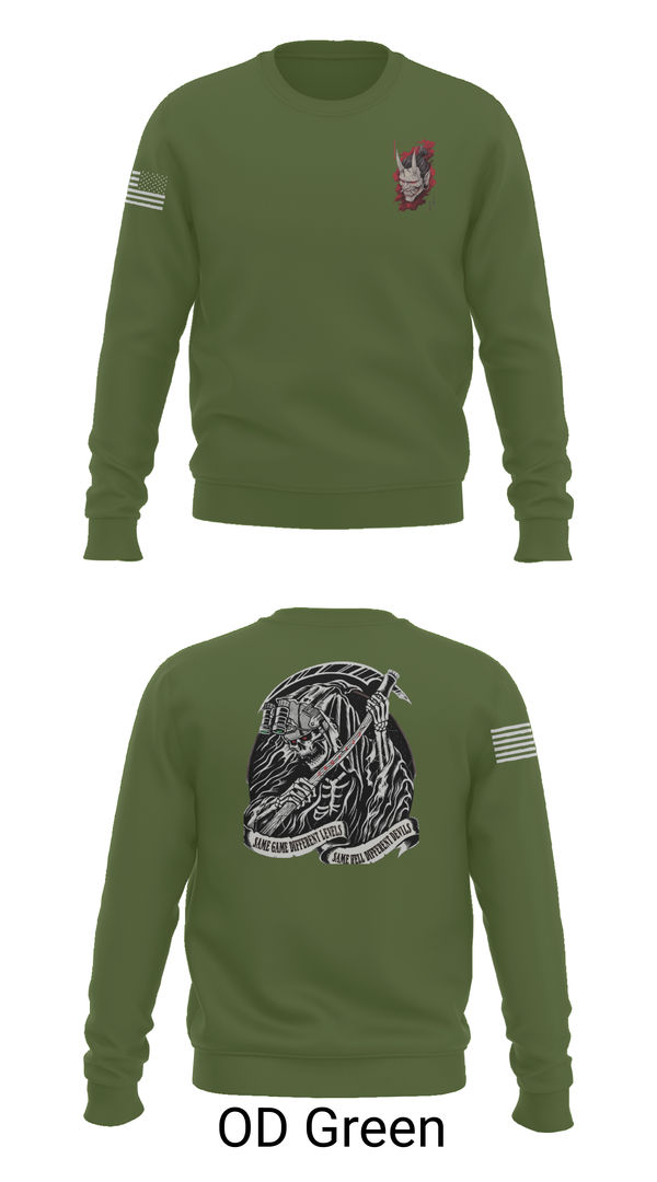 Crew Neck Sweatshirt, , Army, Teamtime, Team time, sublimation, custom sports apparel, team uniforms, spirit wear, spiritwear, sports uniforms, custom shirts, team store, custom team store, fundraiser sports, apparel fundraiser