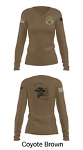 3RD PLATOON OUTLAWS Women's Long Sleeve V-neck Shirt - 17