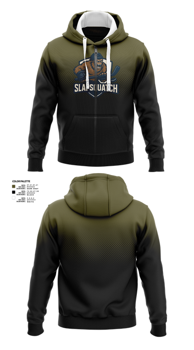 Slapsquatch 35416553 Zip Hoodie - 31