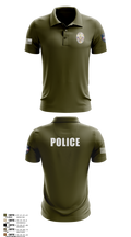 Miami Police Department 44557573 Short Sleeve Performance Polo - 4
