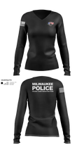 D3 Violent Crimes Reduction Team 16983979 Women's Long Sleeve V-neck Shirt - 30