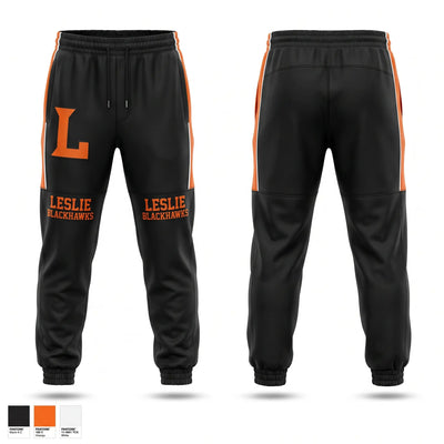 Leslie Blackhawks Sweatpants - 1