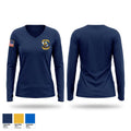 Hornet Division Women's Long Sleeve V-neck Shirt - 1