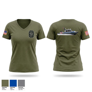 Womens Short Sleeve Vneck Shirt, US Park Police, Police, Teamtime, Team time, sublimation, custom sports apparel, team uniforms, spirit wear, spiritwear, sports uniforms, custom shirts, team store, custom team store, fundraiser sports, apparel fundraiser