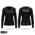 McGregor Police Department Women's Long Sleeve V-neck Shirt - 1