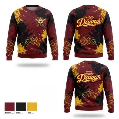 Texas Diamond Dogs 61340525 Crew Neck Sweatshirt - 1