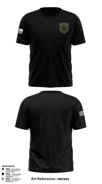 4th Judicial Circuit District Attorney Office 70764398 Short Sleeve Performance Shirt - 3