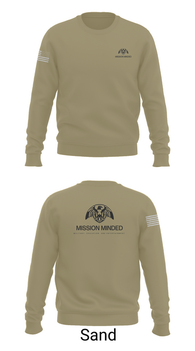 Mission Minded 89727242 Crew Neck Sweatshirt - 85