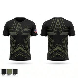 Short Sleeve Performance Shirt, Nashville Police Department, Illinois, Police, Teamtime, Team time, sublimation, custom sports apparel, team uniforms, spirit wear, spiritwear, sports uniforms, custom shirts, team store, custom team store, fundraiser sports, apparel fundraiser