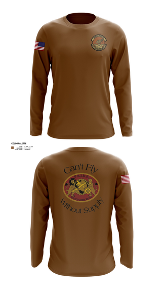 Long Sleeve Performance Shirt, 166 Supply, Air Force, Teamtime, Team time, sublimation, custom sports apparel, team uniforms, spirit wear, spiritwear, sports uniforms, custom shirts, team store, custom team store, fundraiser sports, apparel fundraiser