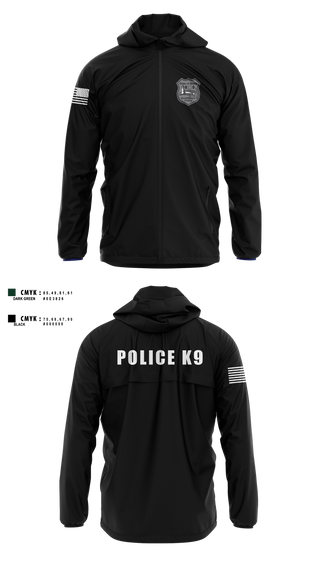 Windbreaker, Gouldsboro Police, Police, Teamtime, Team time, sublimation, custom sports apparel, team uniforms, spirit wear, spiritwear, sports uniforms, custom shirts, team store, custom team store, fundraiser sports, apparel fundraiser