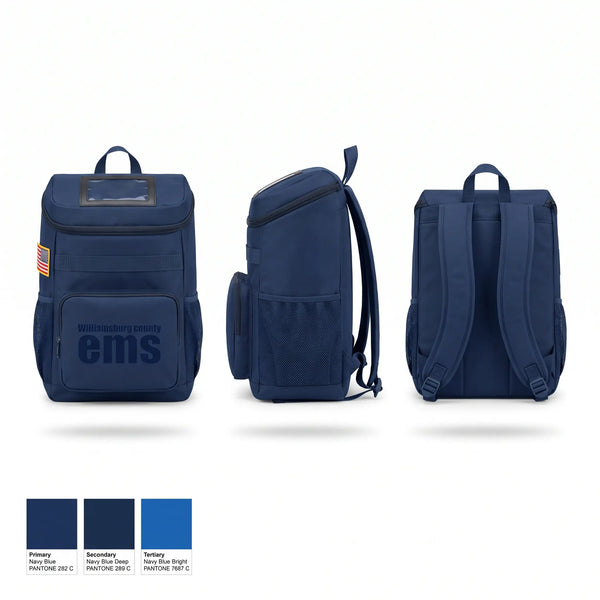 Gear Bag, Williamsburg county ems, EMS/EMT, Teamtime, Team time, sublimation, custom sports apparel, team uniforms, spirit wear, spiritwear, sports uniforms, custom shirts, team store, custom team store, fundraiser sports, apparel fundraiser