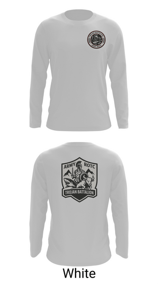 Long Sleeve Performance Shirt, Trojan Battalion, Army, Teamtime, Team time, sublimation, custom sports apparel, team uniforms, spirit wear, spiritwear, sports uniforms, custom shirts, team store, custom team store, fundraiser sports, apparel fundraiser