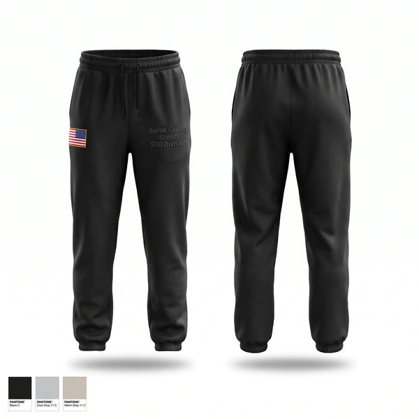 Sweatpants, Boone County Sheriff / SRO Division, Police, Teamtime, Team time, sublimation, custom sports apparel, team uniforms, spirit wear, spiritwear, sports uniforms, custom shirts, team store, custom team store, fundraiser sports, apparel fundraiser