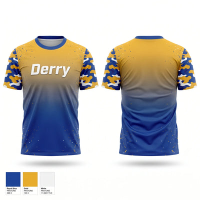 Derry Soft Poly Tee Cotton Like Feel - 1