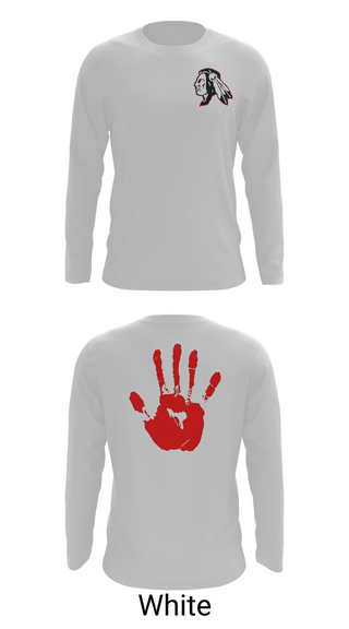 Long Sleeve Performance Shirt, Owyhee Braves, Wrestling, Teamtime, Team time, sublimation, custom sports apparel, team uniforms, spirit wear, spiritwear, sports uniforms, custom shirts, team store, custom team store, fundraiser sports, apparel fundraiser