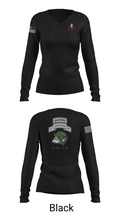 Charlie Rock, 4-31 IN, 2IBCT, 10MTN 63495362 Women's Long Sleeve V-neck Shirt - 37