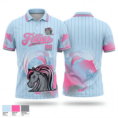 Fillies 60632593 Short Sleeve Performance Polo - 1