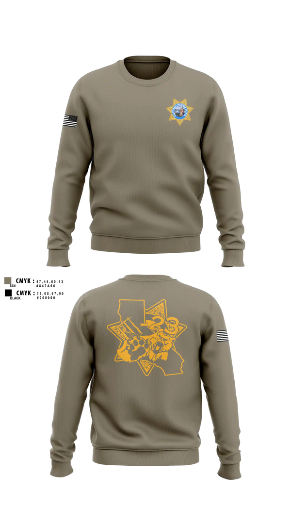 Crew Neck Sweatshirt, 151, Police, Teamtime, Team time, sublimation, custom sports apparel, team uniforms, spirit wear, spiritwear, sports uniforms, custom shirts, team store, custom team store, fundraiser sports, apparel fundraiser