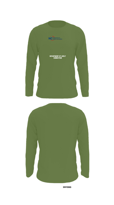Department of Adult CorrectionNorth Carolina Department of Adult Corrections 26314890 Long Sleeve Performance Shirt 50