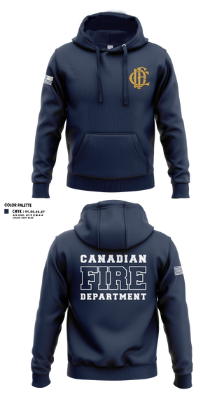 Hoodie, Canadian Volunteer Fire Department, Fire Department, Teamtime, Team time, sublimation, custom sports apparel, team uniforms, spirit wear, spiritwear, sports uniforms, custom shirts, team store, custom team store, fundraiser sports, apparel fundraiser