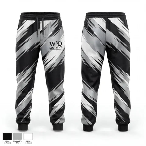 Sweatpants, W3D Logistics, Bowling, Teamtime, Team time, sublimation, custom sports apparel, team uniforms, spirit wear, spiritwear, sports uniforms, custom shirts, team store, custom team store, fundraiser sports, apparel fundraiser